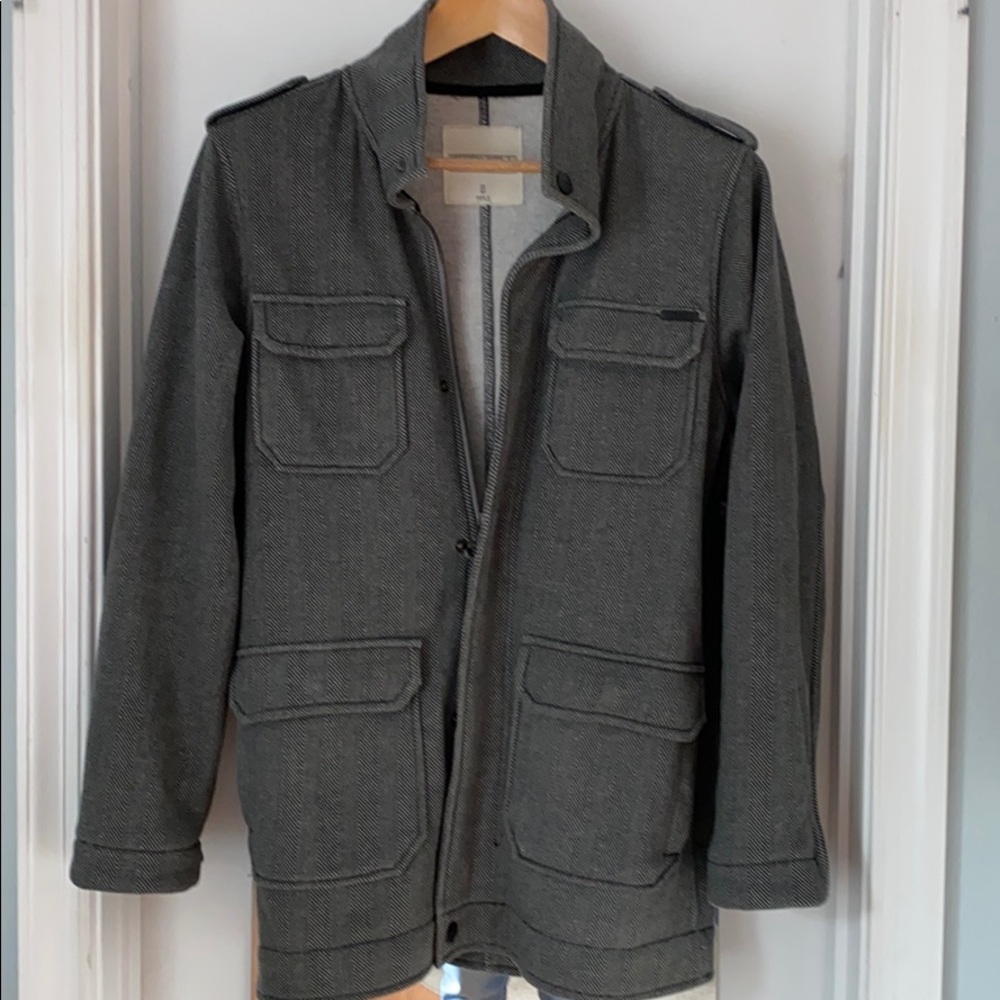 Ezekiel Herringbone Military Style Jacket